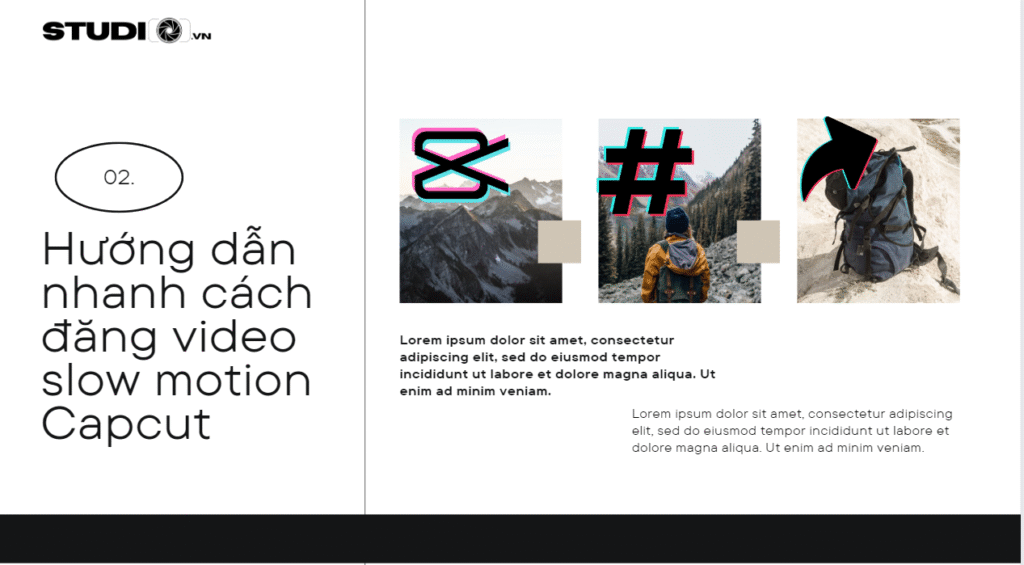 Hướng dẫn cách đăng video slow motion capcut